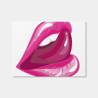 AUTO-MOCKUP WHITE | Lick Lips | 1 Piece | Gallery Wrap Canvas | group=4x3