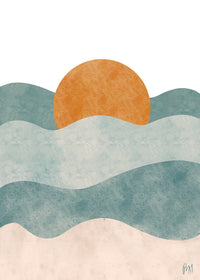 Life is a Wave Catch it Wall Art