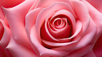 Light Pink Rose Wall Art