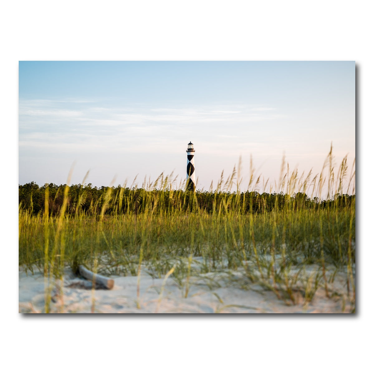 AUTO-MOCKUP WHITE | Lighthouse at Dawn | 1 Piece | Gallery Wrap Canvas | group=4x3