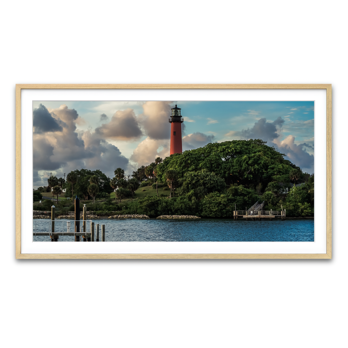 Framed Print 2x1 Natural
