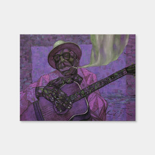 AUTO-MOCKUP WHITE | Lightnin` Hopkins | 1 Piece | Gallery Wrap Canvas | group=4x3
