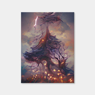 AUTO-MOCKUP WHITE | Lightning Strikes | 1 Piece | Gallery Wrap Canvas | group=3x4