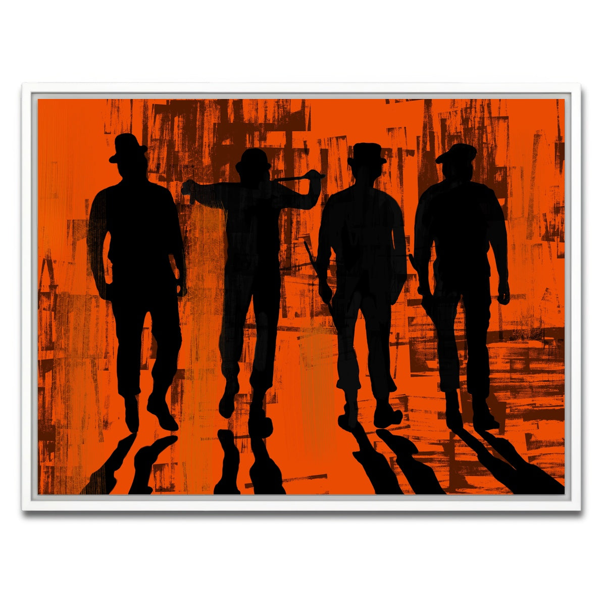 AUTO-MOCKUP WHITE | Like Clockwork | 1 Piece | White Framed Canvas | group=4x3