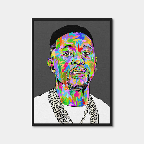 Lil Boosey Wall Art — Framed Canvas Format preview