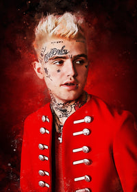 Lil Peep Painting Wall Art