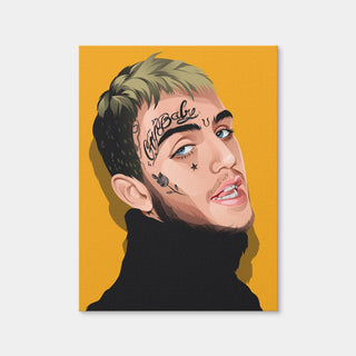 AUTO-MOCKUP WHITE | Lil Peep | 1 Piece | Gallery Wrap Canvas | group=3x4