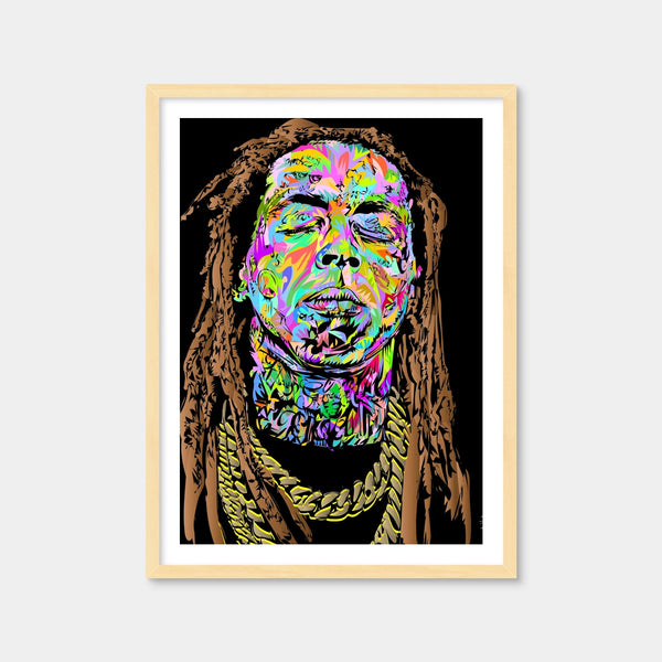 Lil Wayne Wall Art — Framed Print Format preview