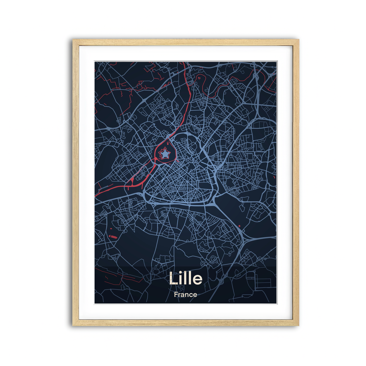 Framed Print 3x4 Natural