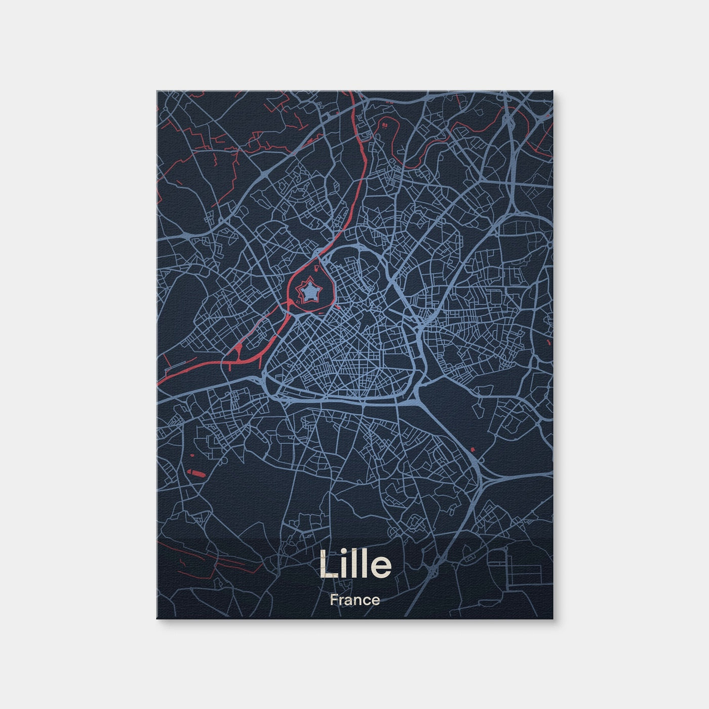 AUTO-MOCKUP WHITE | Lille - France | 1 Piece | Gallery Wrap Canvas | group=3x4