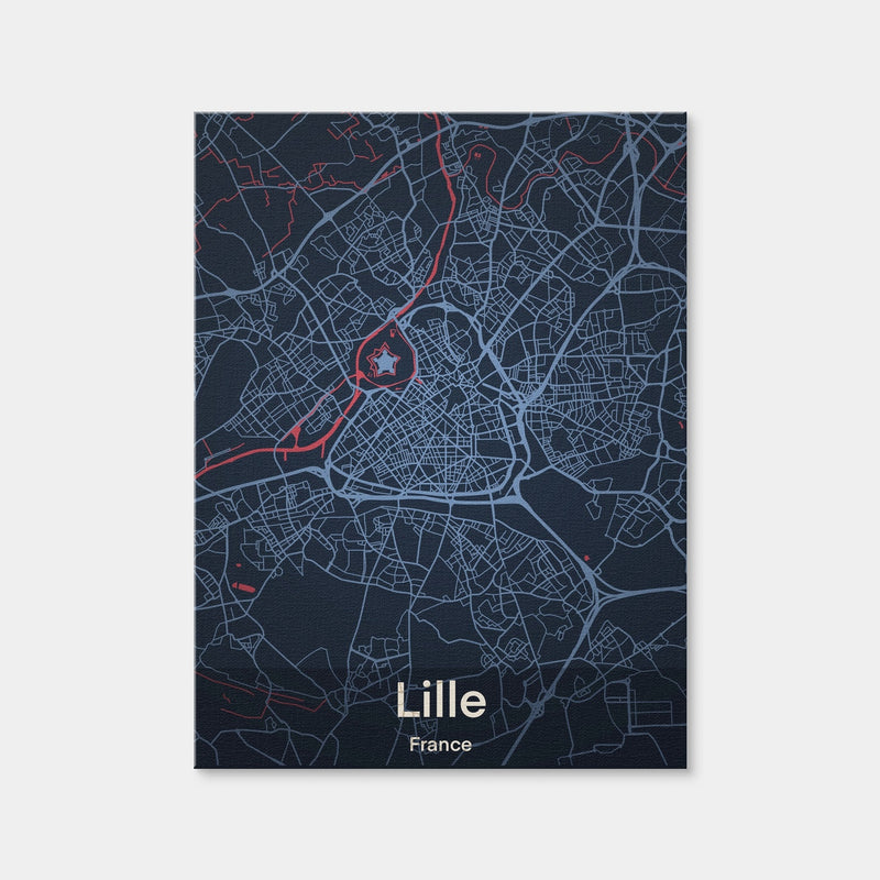 AUTO-MOCKUP WHITE | Lille - France | 1 Piece | Gallery Wrap Canvas | group=3x4