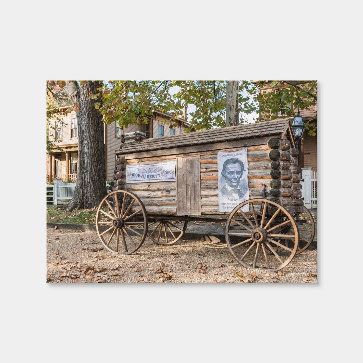 AUTO-MOCKUP WHITE | Lincoln Home National Historic Site | 1 Piece | Gallery Wrap Canvas | group=4x3