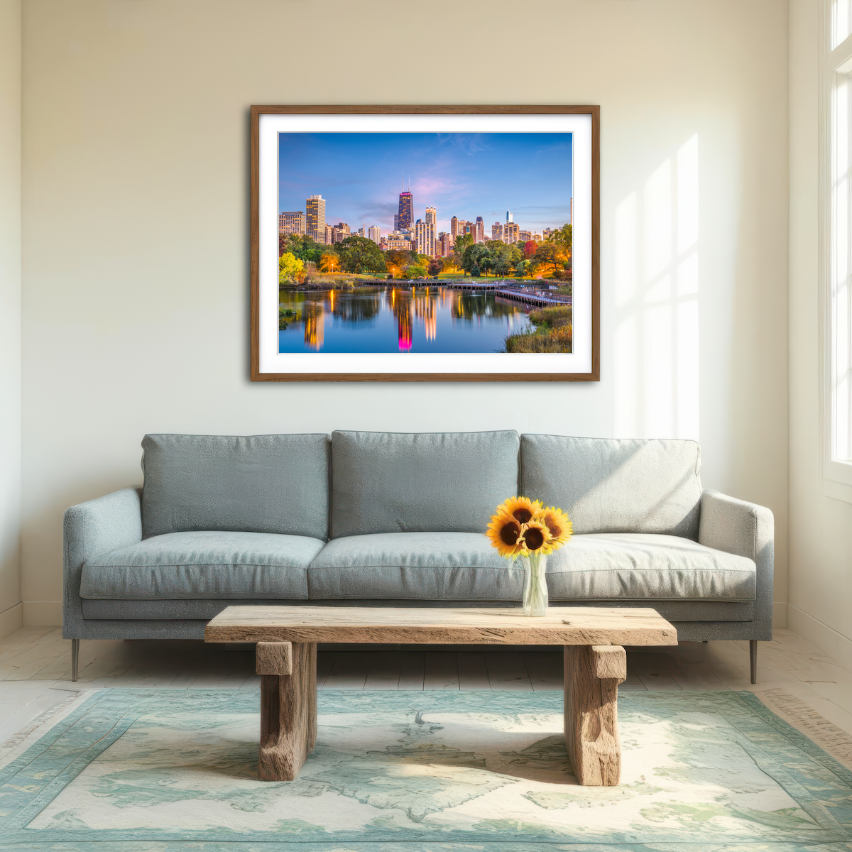 AUTO-MOCKUP ROOM | Lincoln Park Wall Art