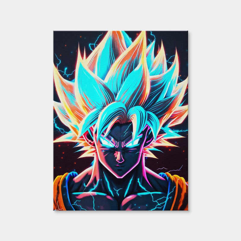 AUTO-MOCKUP WHITE | Line Art Character | 1 Piece | Gallery Wrap Canvas | group=3x4