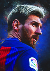 Lionel Messi Painting Wall Art