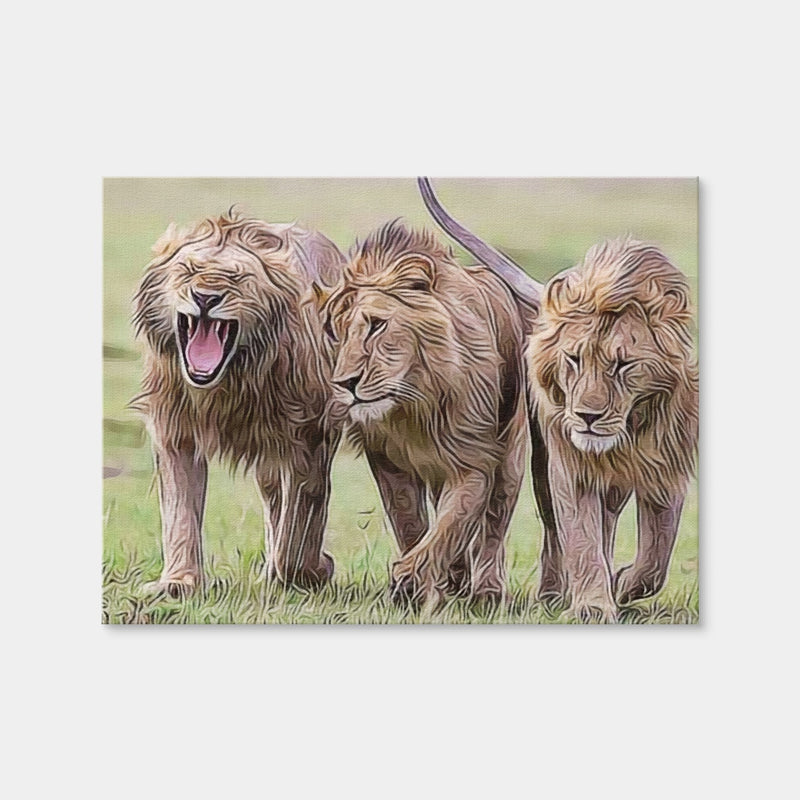 AUTO-MOCKUP WHITE | Lions Art | 1 Piece | Gallery Wrap Canvas | group=4x3