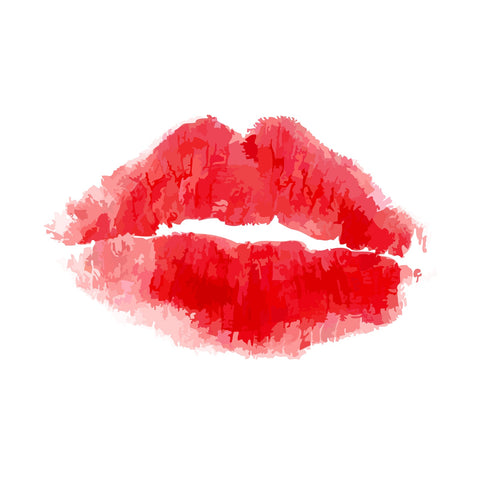 Lipstick Kiss Wall Art