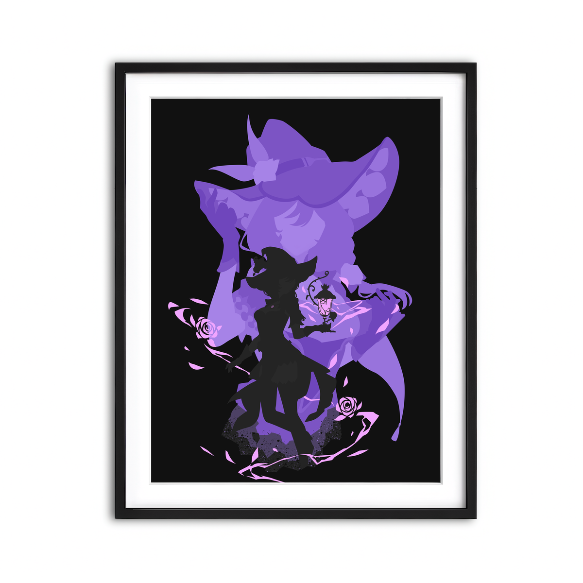 Framed Print 3x4 Black