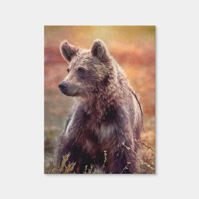 AUTO-MOCKUP WHITE | Little Brown Bear | 1 Piece | Gallery Wrap Canvas | group=3x4