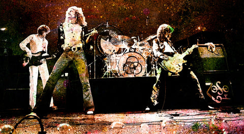 Live Led Zeppelin Wall Art
