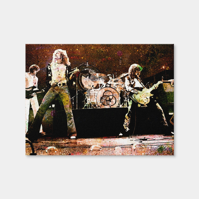 AUTO-MOCKUP WHITE | Live Led Zeppelin | 1 Piece | Gallery Wrap Canvas | group=4x3
