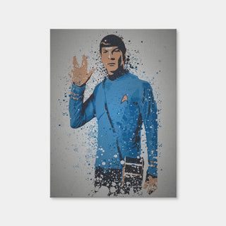 AUTO-MOCKUP WHITE | Live Long And Prosper | 1 Piece | Gallery Wrap Canvas | group=3x4