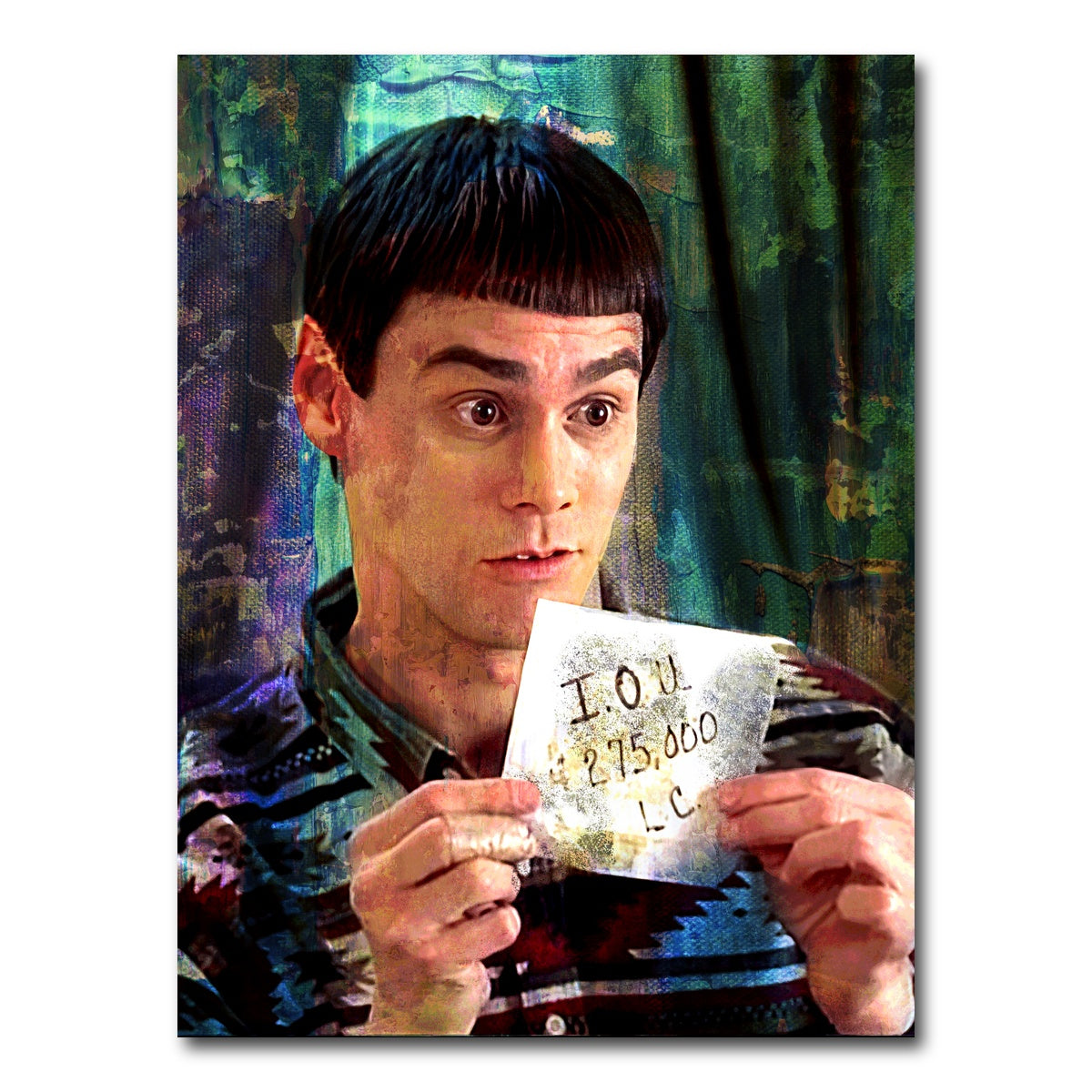 AUTO-MOCKUP WHITE | Lloyd's IOU | 1 Piece | Gallery Wrap Canvas | group=3x4