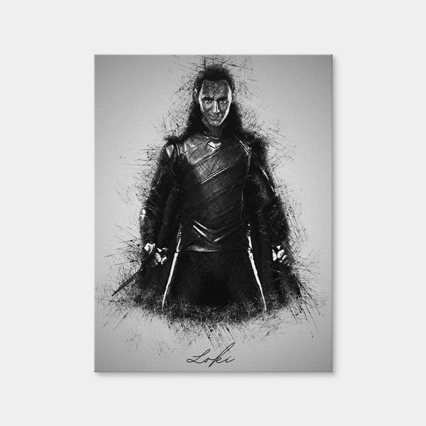 Loki Wall Art — Canvas Wrap Format preview