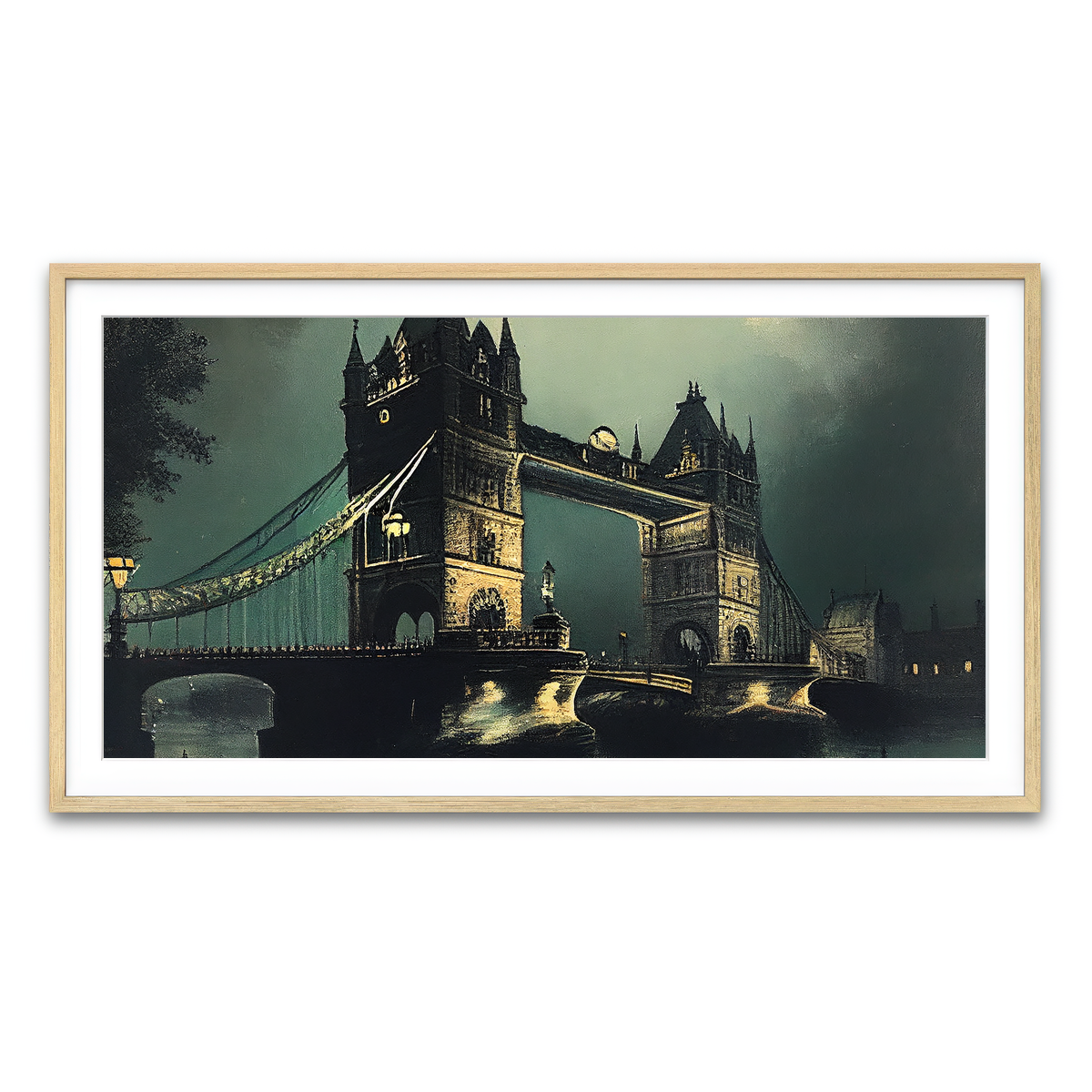 Framed Print 2x1 Natural