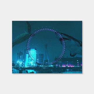 AUTO-MOCKUP WHITE | London Eye Manipulation | 1 Piece | Gallery Wrap | group=4x3