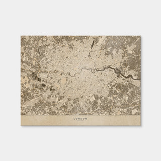 AUTO-MOCKUP WHITE | London Map 1 | 1 Piece | Gallery Wrap Canvas | group=4x3