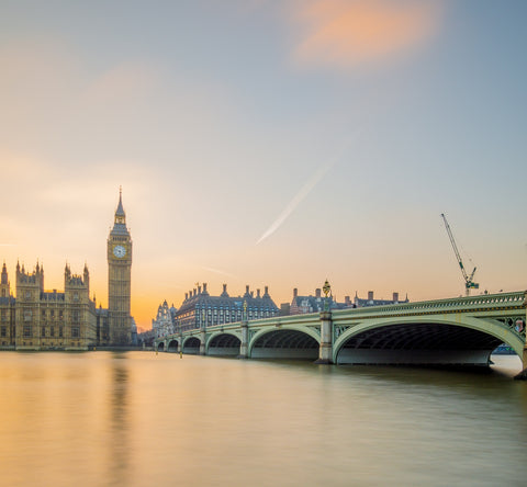 London Sunset Wall Art