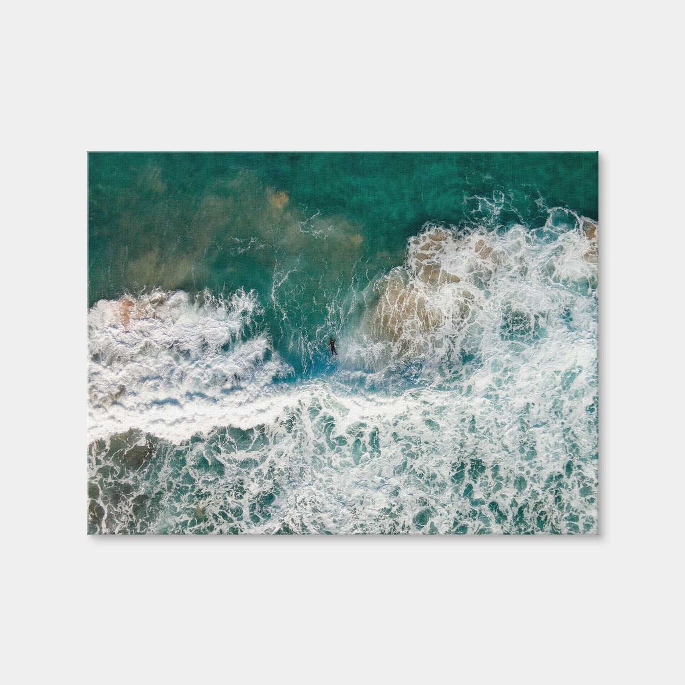 AUTO-MOCKUP WHITE | Lone Surfer | 1 Piece | Gallery Wrap Canvas | group=4x3