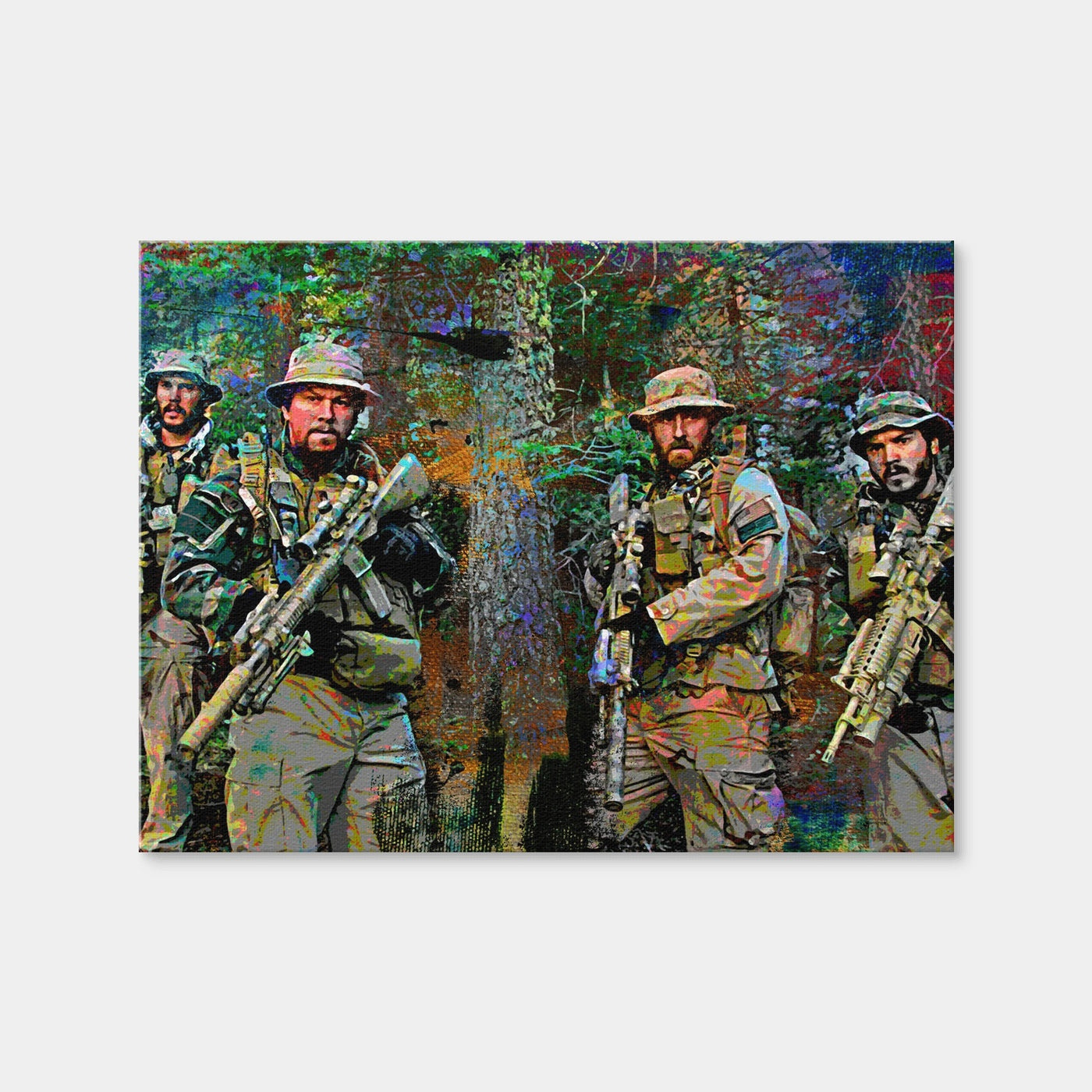 AUTO-MOCKUP WHITE | Lone Survivor Crew | 1 Piece | Gallery Wrap Canvas | group=4x3