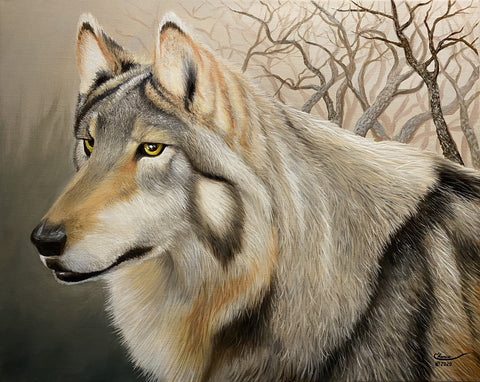 Lone Wolf Wall Art