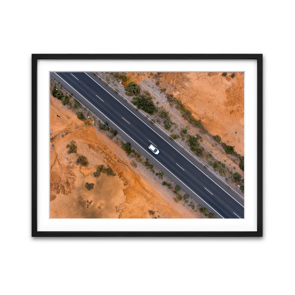 Framed Print 4x3 Black