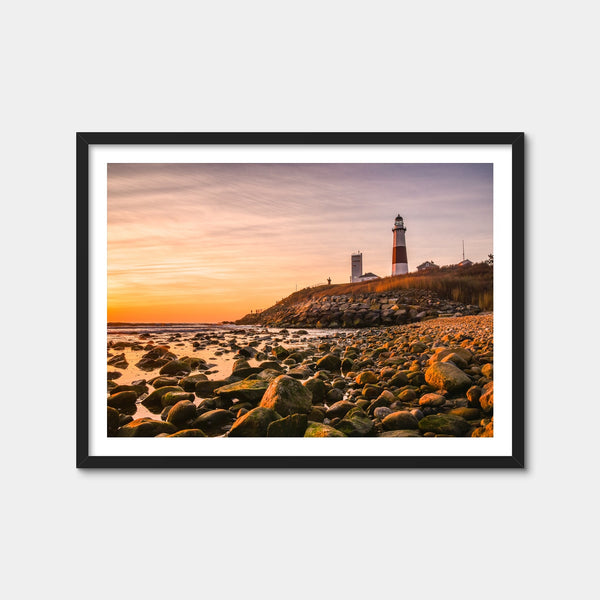 Long Island Lighthouse Wall Art — Framed Print Format preview