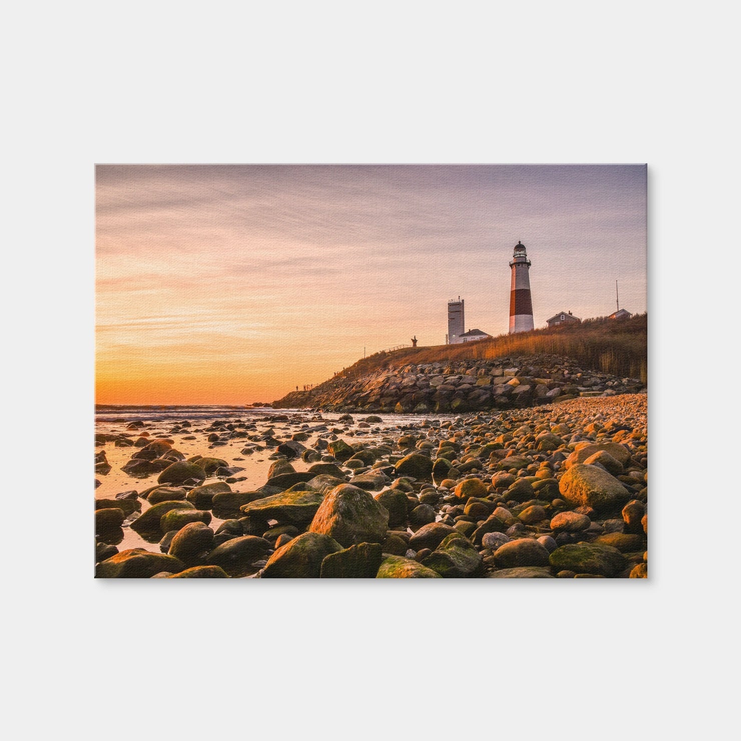 AUTO-MOCKUP WHITE | Long Island Lighthouse | 1 Piece | Gallery Wrap Canvas | group=4x3