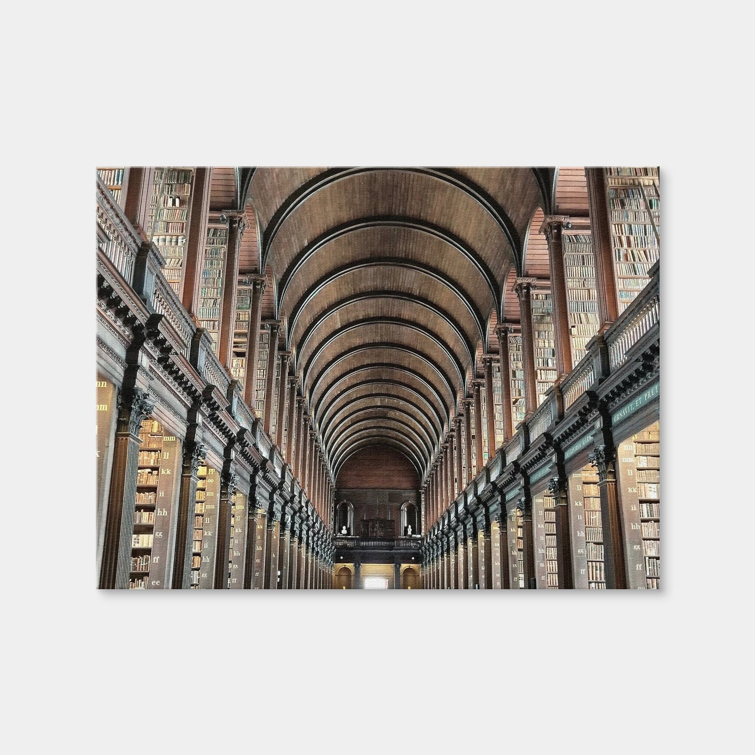 AUTO-MOCKUP WHITE | Long Room Library - Trinity College, Dublin | 1 Piece | Gallery Wrap Canvas | group=4x3