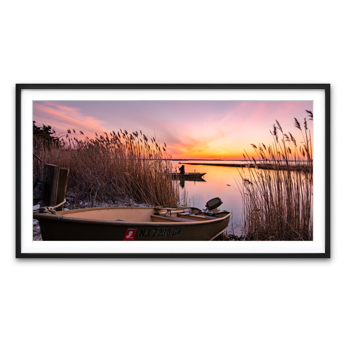 Framed Print 2x1 Black