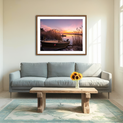 AUTO-MOCKUP ROOM | Long Winter Wall Art