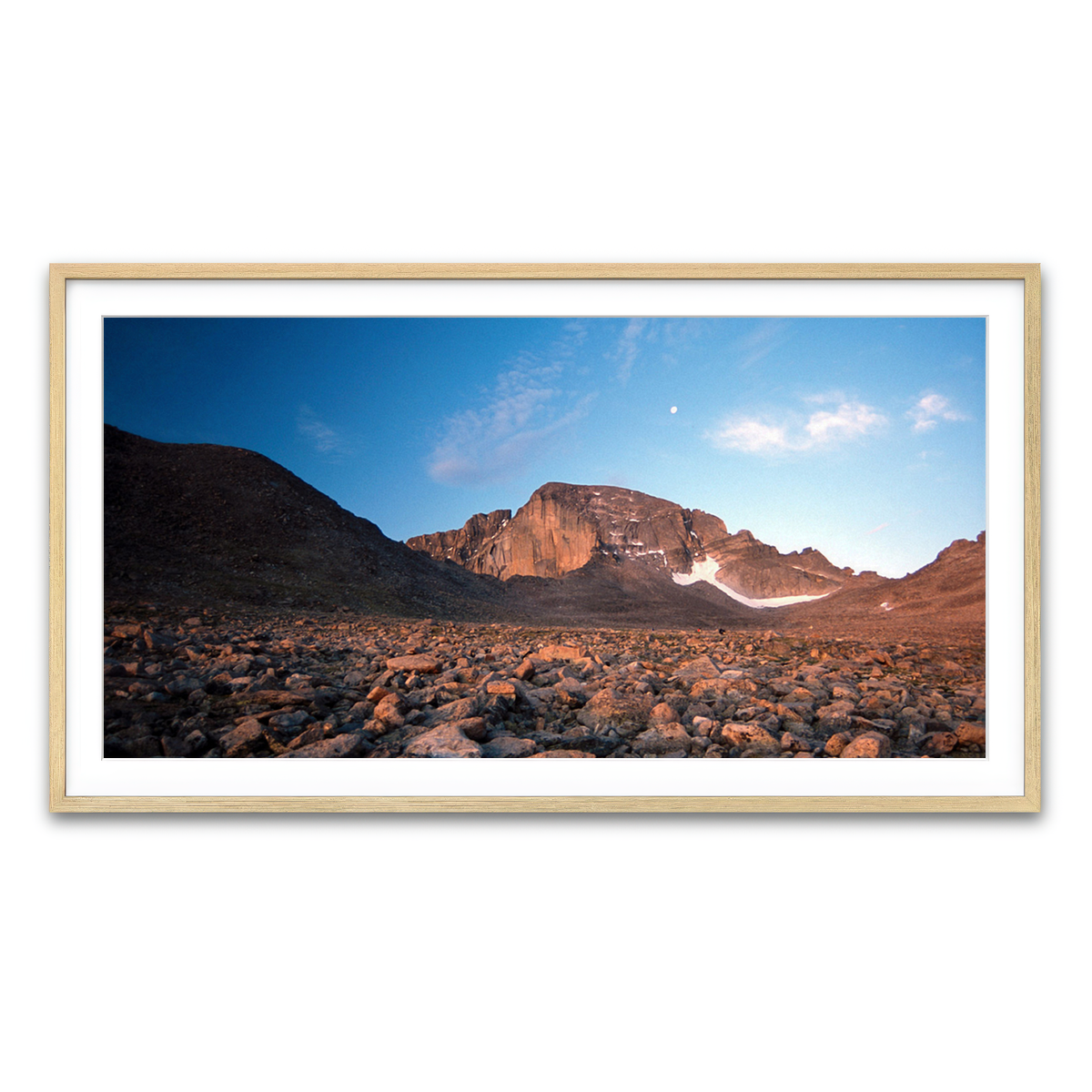 Framed Print 2x1 Natural