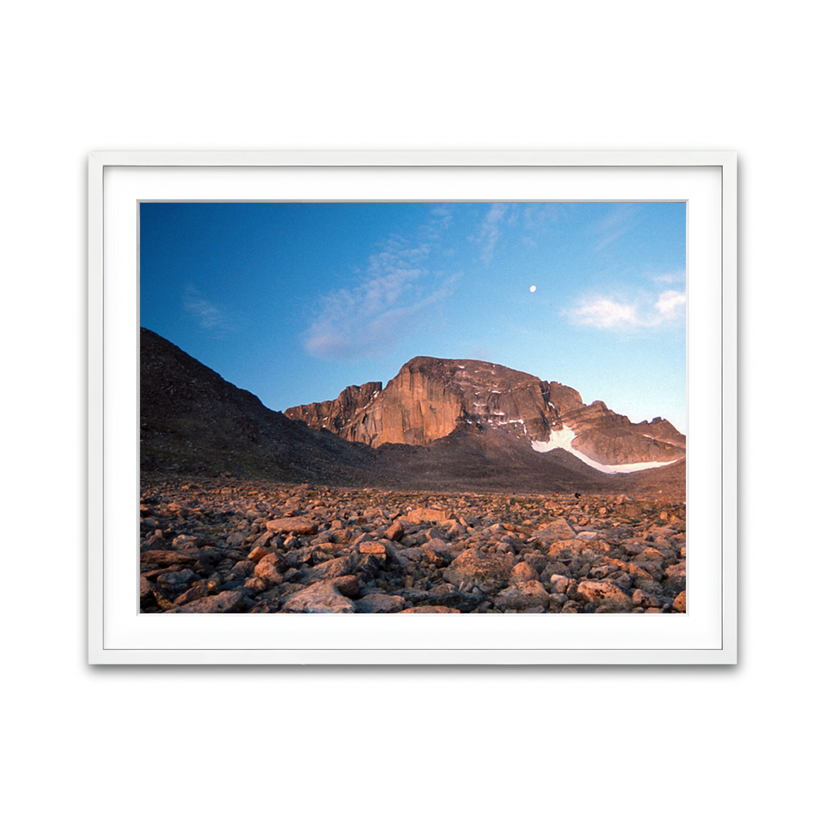 Framed Print 4x3 White