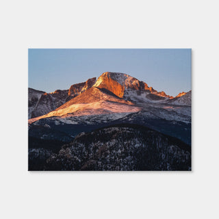 AUTO-MOCKUP WHITE | Longs Peak at Sunrise | 1 Piece | Gallery Wrap Canvas | group=4x3