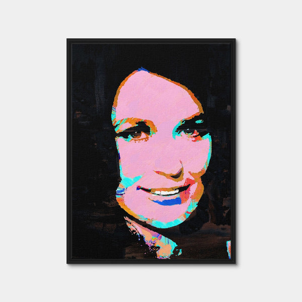 Loretta Lynn Wall Art — Framed Canvas Format preview