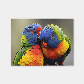 AUTO-MOCKUP WHITE | Lorikeet Birds | 1 Piece | Gallery Wrap | group=4x3