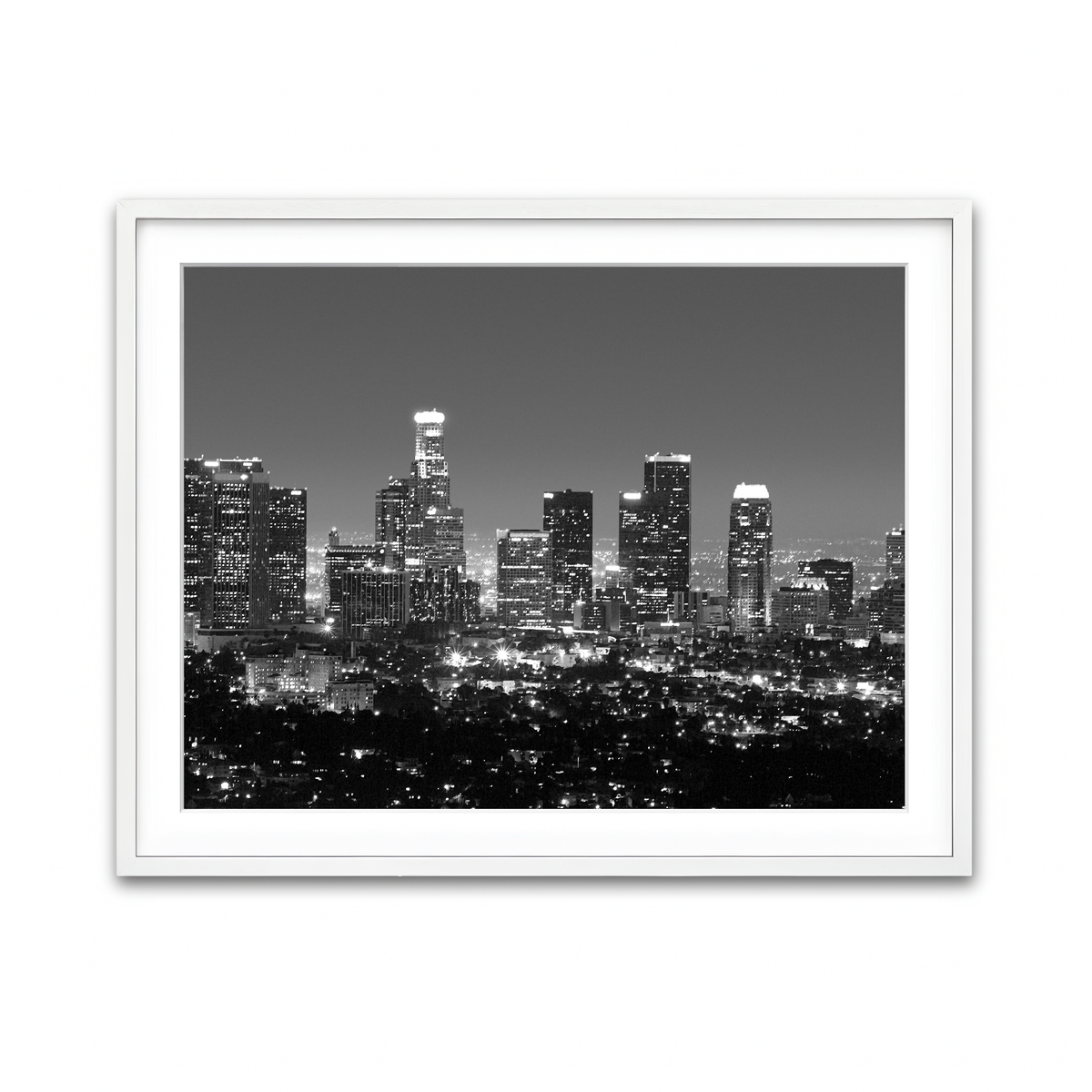 Framed Print 4x3 White