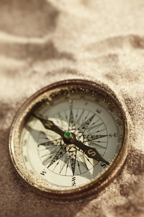 Lost Compass Wall Art