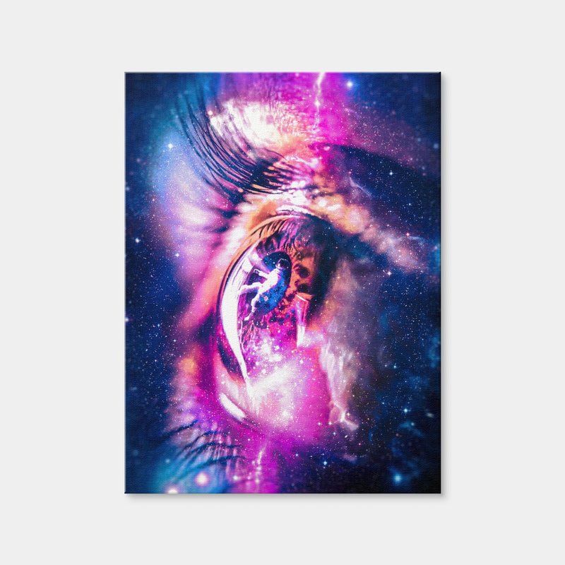 AUTO-MOCKUP WHITE | Lost Astronaut | 1 Piece | Gallery Wrap Canvas | group=3x4