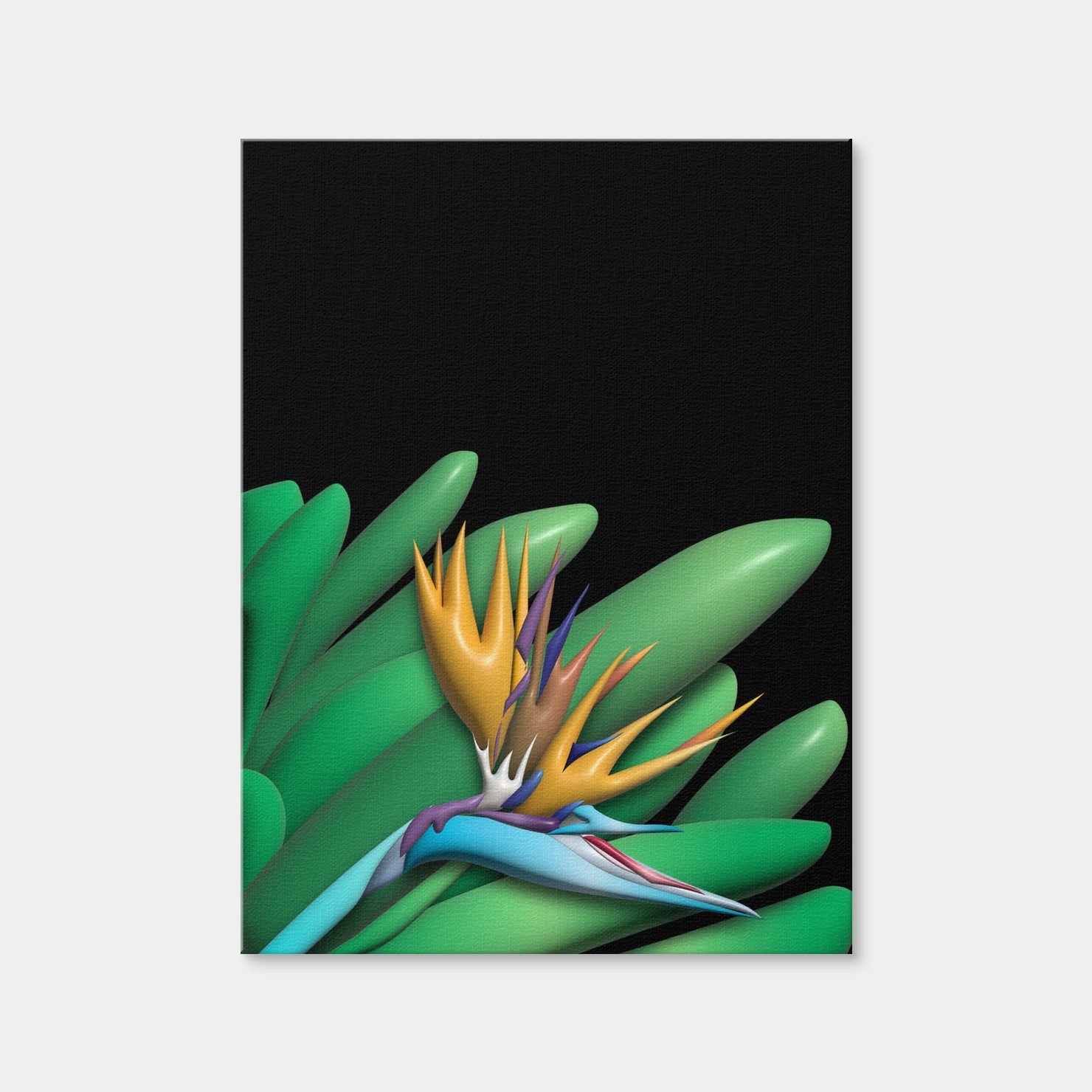 AUTO-MOCKUP WHITE | Lotus Blossom | 1 Piece | Gallery Wrap Canvas | group=3x4
